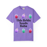 'The Bride Needs Boba' Unisex T-Shirt