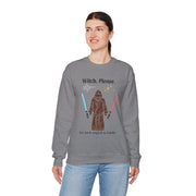 'Witch, Please. Too Much Magical To Handle.' Unisex Crewneck Sweatshirt