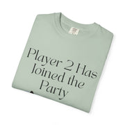 'Player 2 Has Joined The Party' 'Est. 2025' Unisex T-shirt