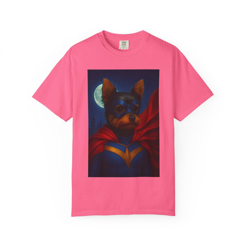 Superhero Yorkie T-shirt