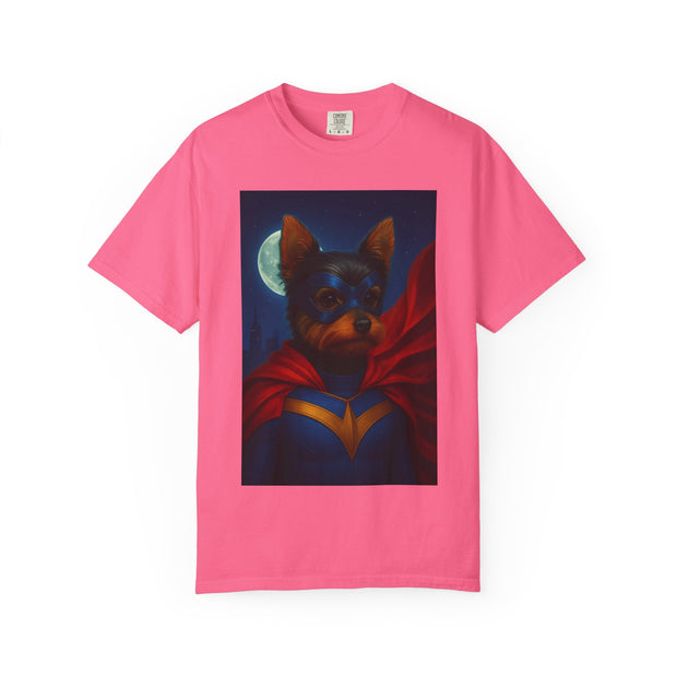 Superhero Yorkie T-shirt
