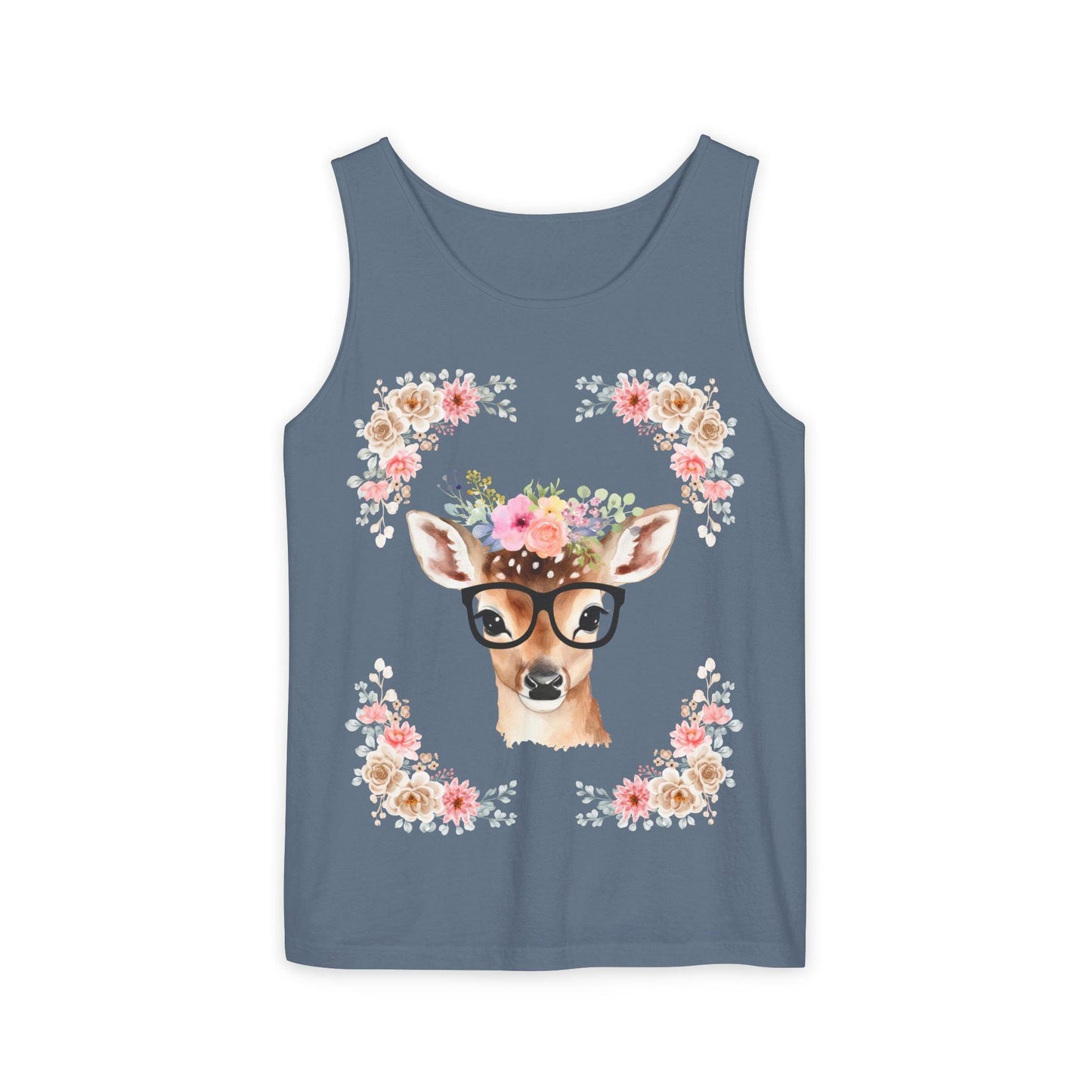 Geeky Goddess Deer Unisex Tank Top