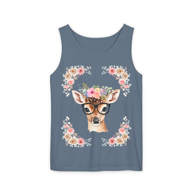 Geeky Goddess Deer Unisex Tank Top