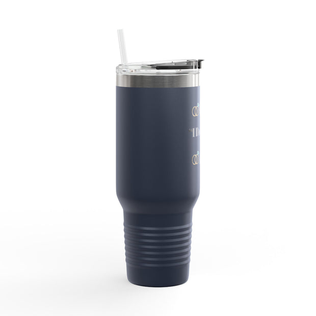''I Do' Crew' Insulated Travel Mug, 40oz