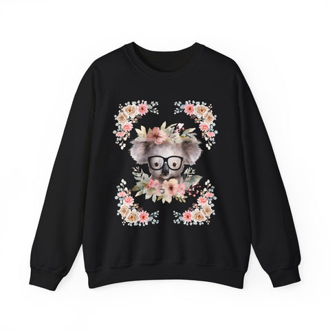 Geeky Goddess Koala Unisex Crewneck Sweatshirt