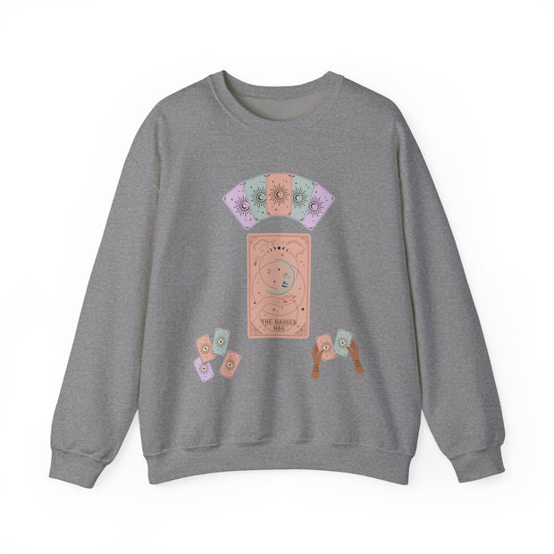 'The Hanged Man' Tarot Card Unisex Crewneck Sweatshirt