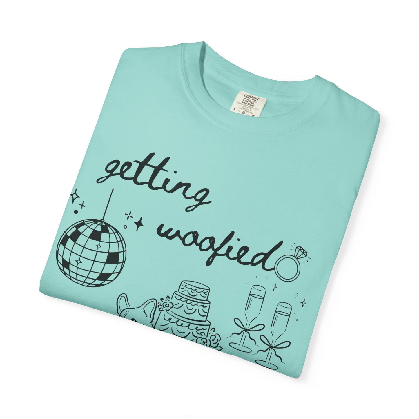 Getting Woofied Bachelorette Shirt Dog Bachelorette Shirt Dog Themed Bach Party Shirts Dog Lovers Wedding Shirts Dog Bridal Party Tees