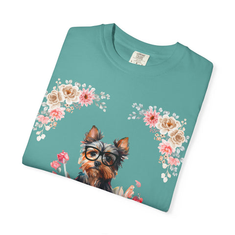 Geeky Goddess Yorkie Unisex T-Shirt