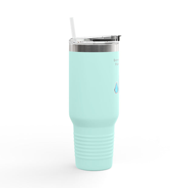 'Leveling Up Hydration' Insulated Travel Mug, 40oz