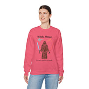 'Witch, Please. Too Much Magical To Handle.' Unisex Crewneck Sweatshirt