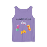 'Energy Drink Activated' Gamer Unisex Tank Top