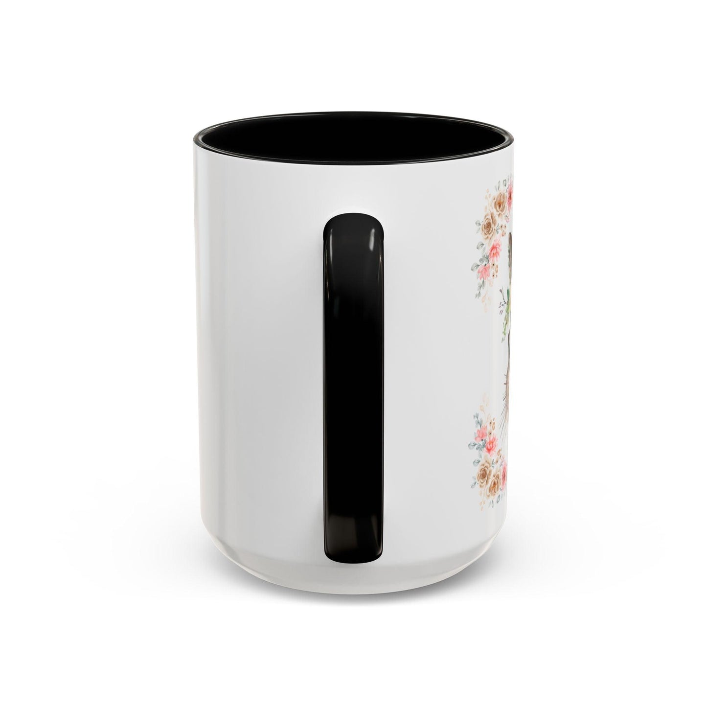 Geeky Goddess Bunny Accent Coffee Mug
