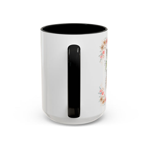 Geeky Goddess Bunny Accent Coffee Mug