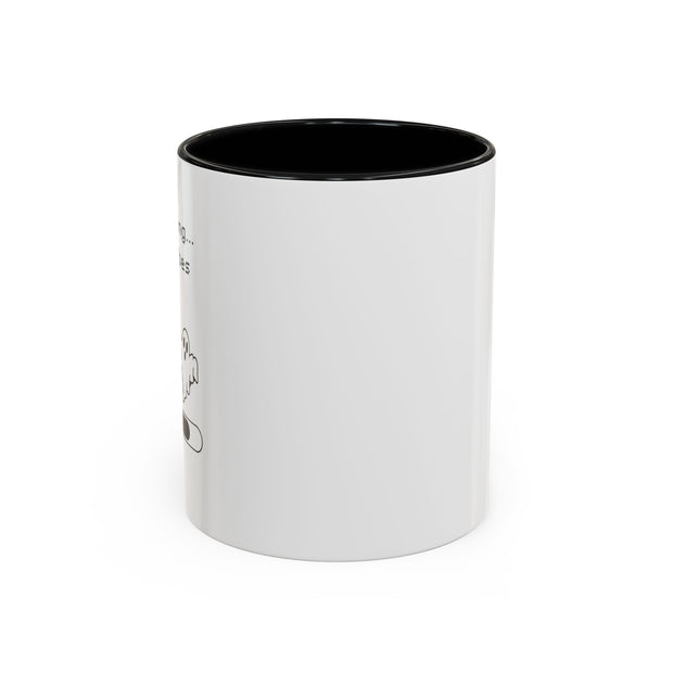 'Now Loading...Spooky Vibes' Accent Coffee Mug