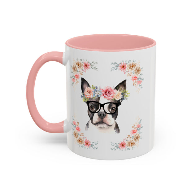 Geeky Goddess French Bulldog Accent Coffee Mug