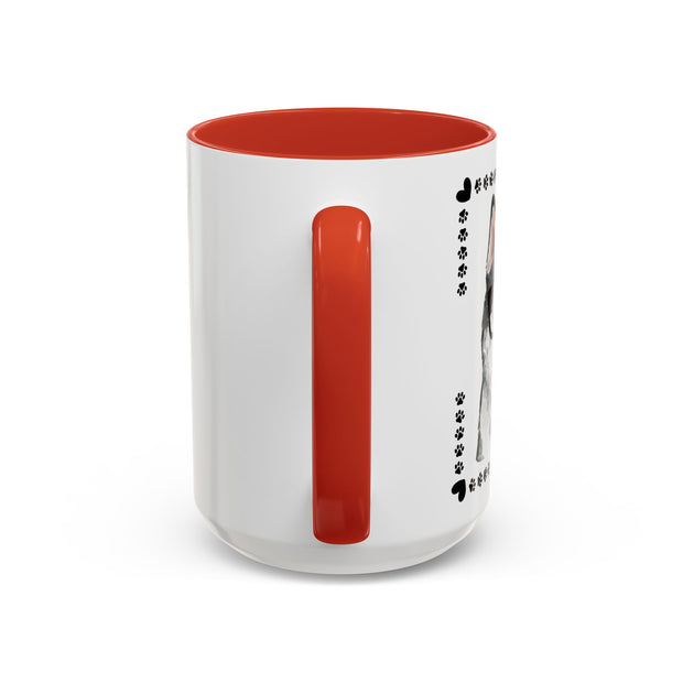 Geeky Good Siberian Husky Accent Coffee Mug