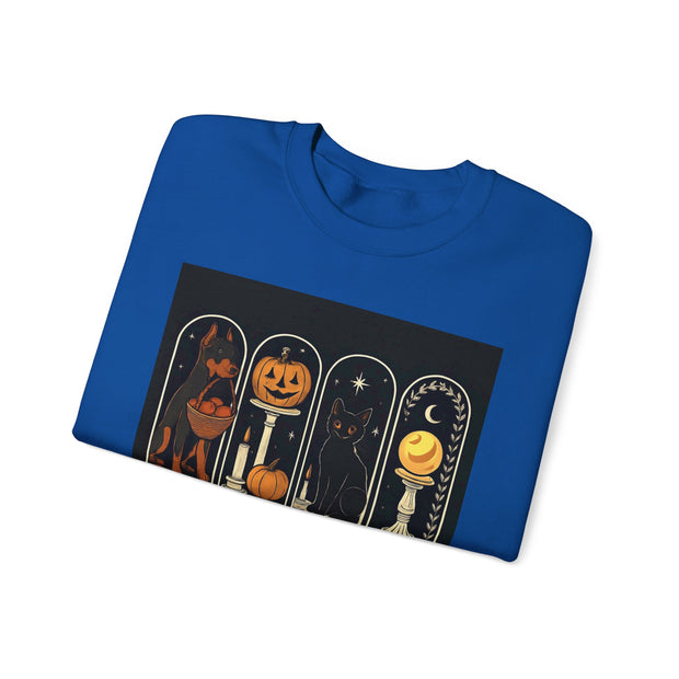 Spooky Season Doberman Crewneck Sweatshirt