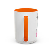 'I Am A Woman In STEM' Scientist Accent Coffee Mug