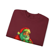 Santa with Game Controller Sweatshirt | Stay Merry Game On Christmas
