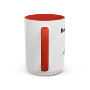 'Books, Coffee, Repeat' Accent Coffee Mug