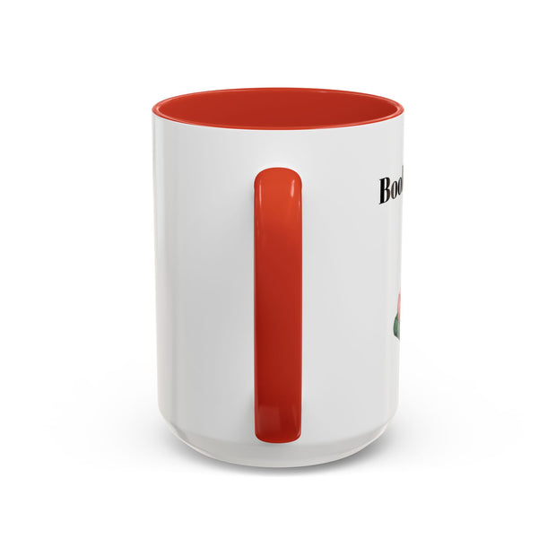 'Books, Coffee, Repeat' Accent Coffee Mug