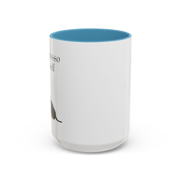 'Espawresso Yourself' Dachshund Accent Coffee Mug