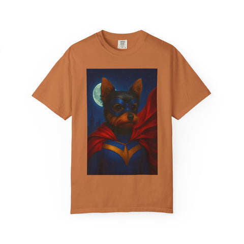 Superhero Yorkie T-shirt