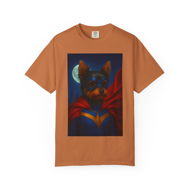 Superhero Yorkie T-shirt