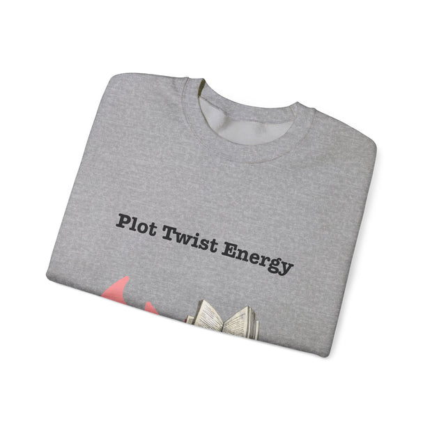 'Plot Twist Energy' Unisex Crewneck Sweatshirt