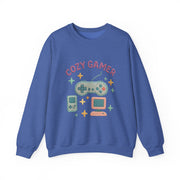 Cozy Gamer Sweatshirt, Unisex Crewneck, Gaming Gift, Comfortable Outfit, Video Game Apparel, Casual Style