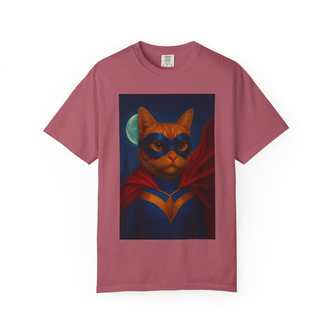 Superhero Orange Cat Unisex T-shirt