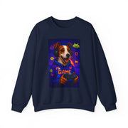 Gaming Jack Russell Controller sweatshirt | Retro Arcade Gamer Puppy Graphic