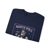 North Pole Speakeasy Crewneck Sweatshirt | Cozy Holiday Gift | Winter Wear | Christmas Sweatshirt | Unisex Comfy Apparel