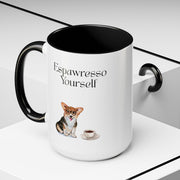 'Espawresso Yourself' Corgi Accent Coffee Mug
