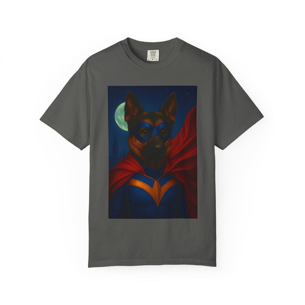 Superhero German Shepard Unisex T-shirt