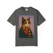 Pawgwarts Tricolored Cat Unisex T-Shirt