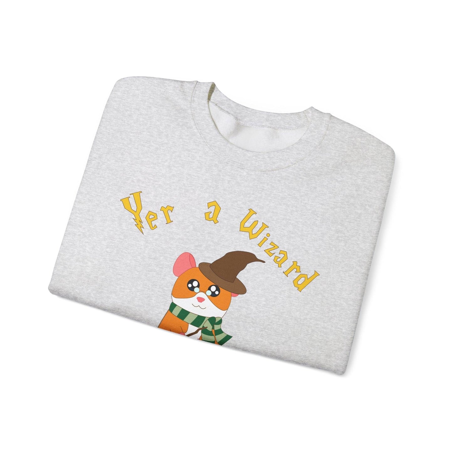 Hammy Wizard Hamster sweatshirt | Cute Wizard Hamster Crewneck