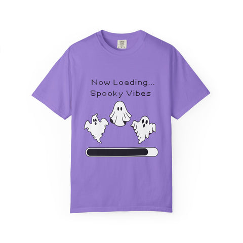 'Now Loading...Spooky Vibes' Unisex T-Shirt