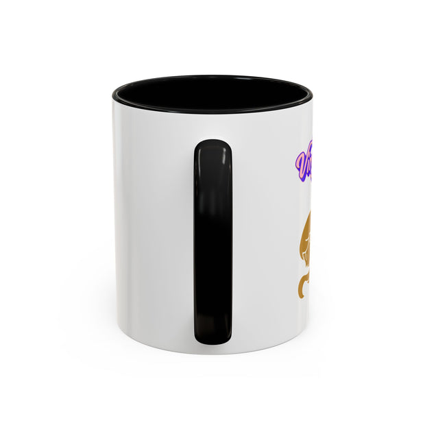 'Virgo' Zodiac Accent Coffee Mug