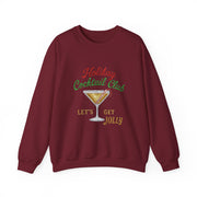Holiday Cocktail Club Sweatshirt | Lets Get Jolly Christmas Sweatshirt