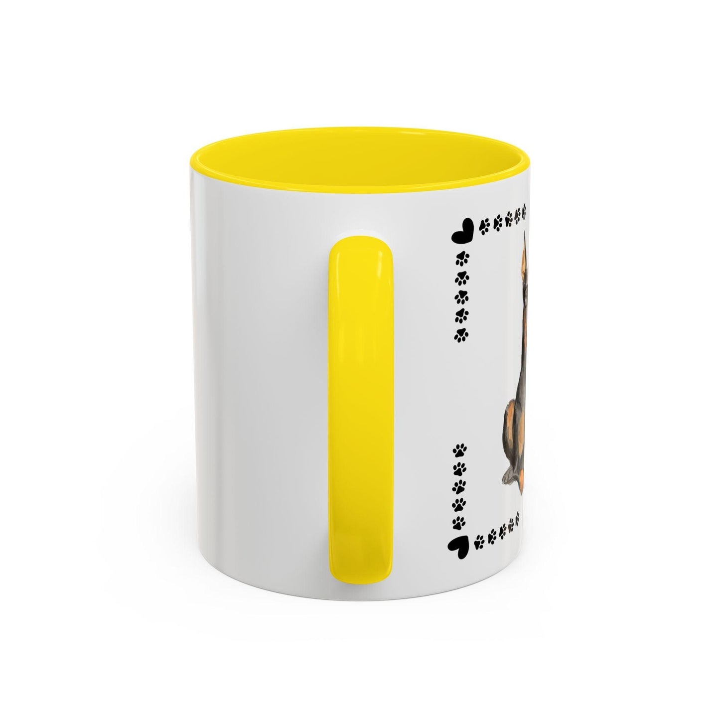 Geeky Good Doberman Accent Coffee Mug