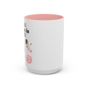 'I Am A Woman In STEM' Astronaut Accent Coffee Mug
