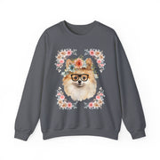 Geeky Goddess Pomeranian Unisex Crewneck Sweatshirt