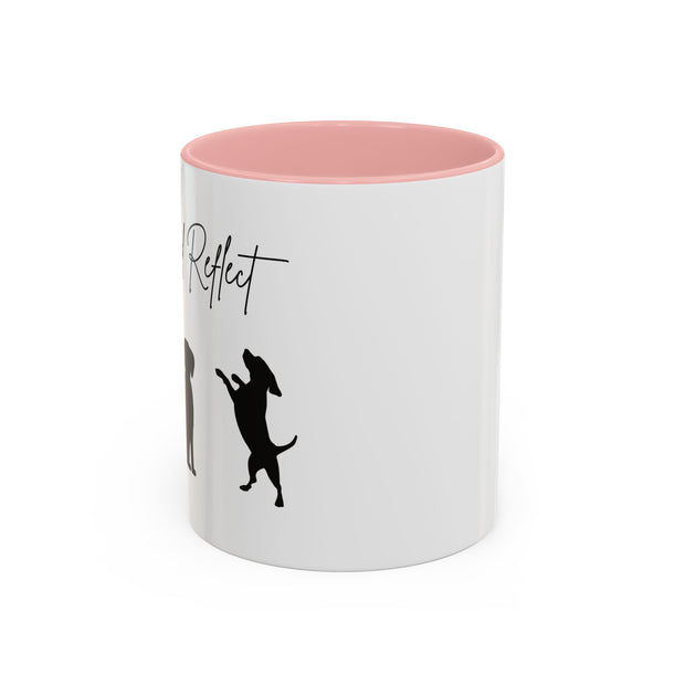 'Paws and Reflect' Dogs Accent Coffee Mug