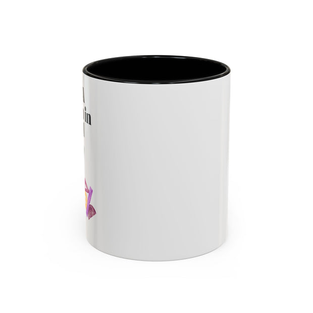 'I Am A Woman In STEM' Accent Coffee Mug