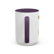 'Pisces' Zodiac Accent Coffee Mug