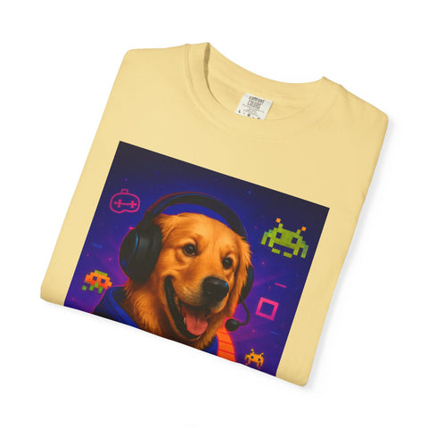 Game On Golden Retriever Unisex T-shirt