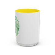 Green Planet Wrapped In A Bow Accent Coffee Mug
