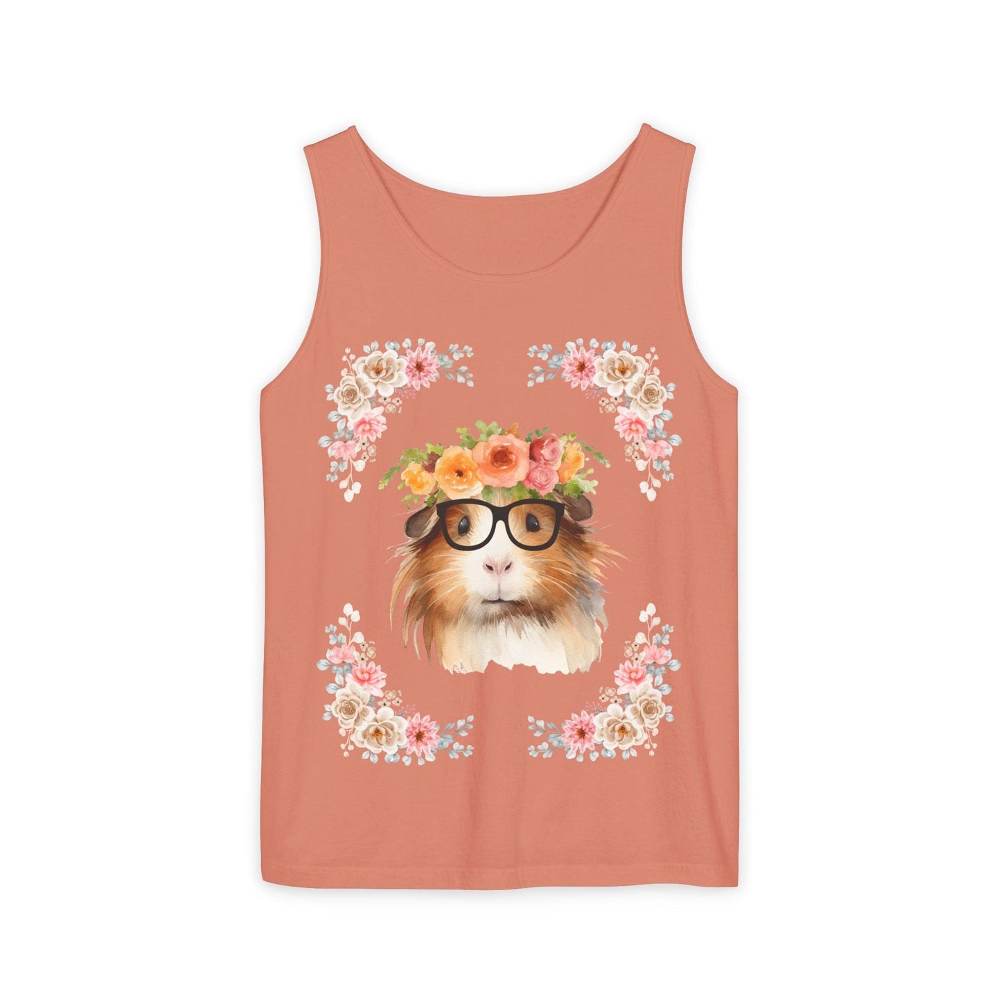 Geeky Goddess Guinea Pig Unisex Tank Top