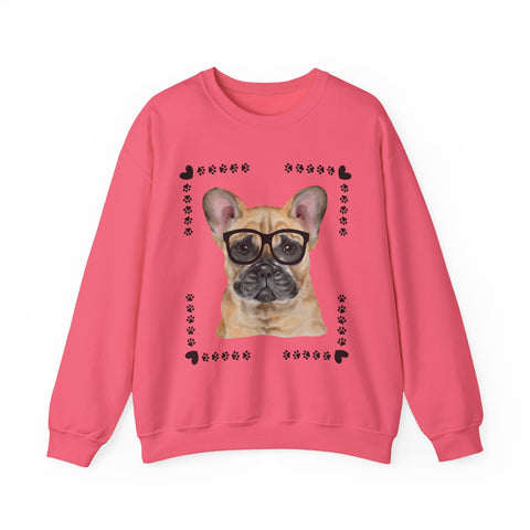 Geeky Good French Bulldog Unisex Sweatshirt
